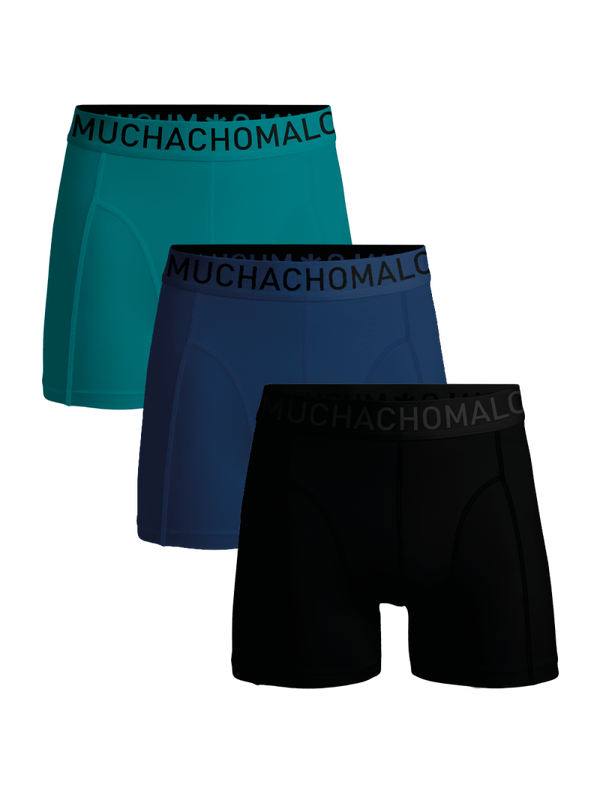 Muchachomalo Heren Boxershorts Microfiber 3-pack Multicolor