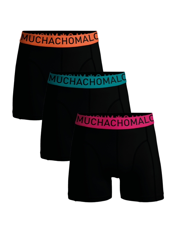 Muchachomalo Heren Boxershorts Microfiber 3-pack Multicolor