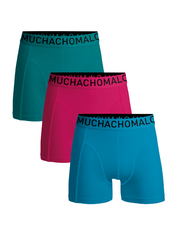 Muchachomalo Heren Boxershorts Microfiber 3-pack Multicolor