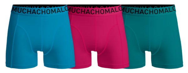 Muchachomalo Heren Boxershorts Microfiber 3-pack Multicolor