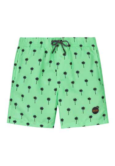 Shiwi Boys Swimshort Scratch Palm New Neon Green