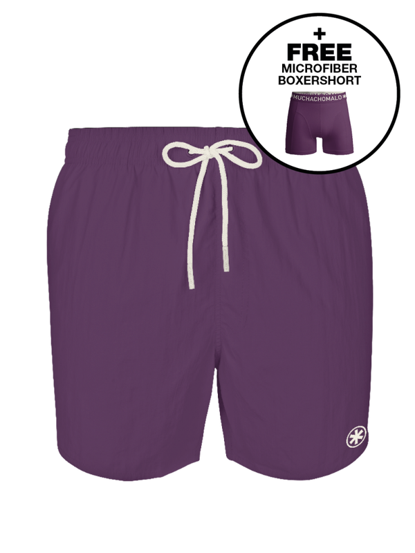 Muchachomalo Heren Zwembroek Purple