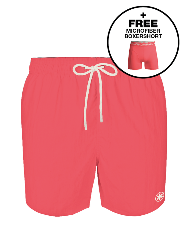 Muchachomalo Heren Zwembroek Neon Pink