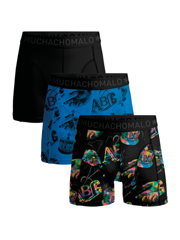 Muchachomalo Heren Boxershorts 3-pack Artyfarty