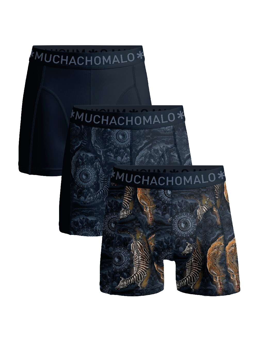 Muchachomalo Heren Boxershorts 3-pack Circle Of Life