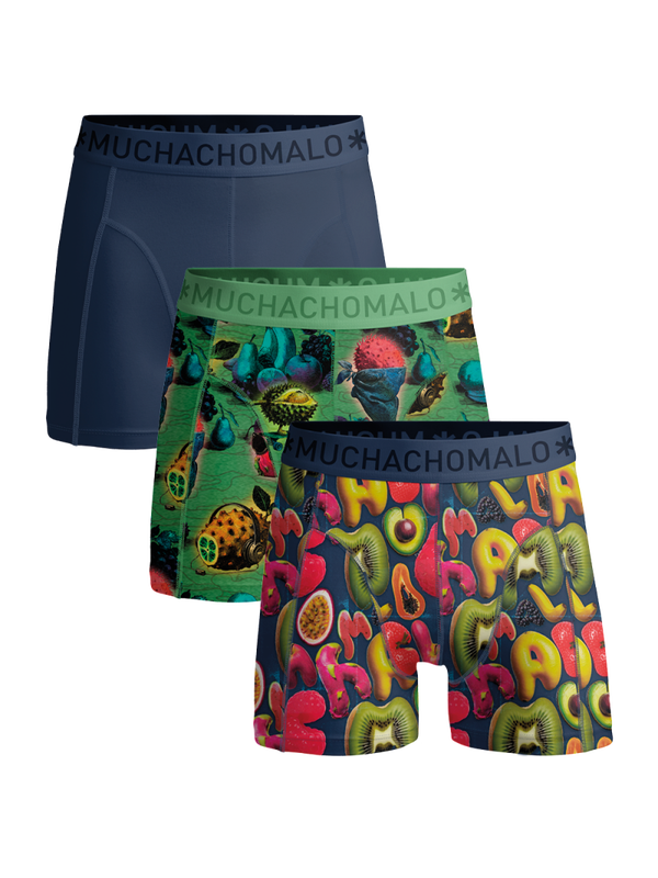 Muchachomalo Heren Boxershorts 3-pack Weirdfruit