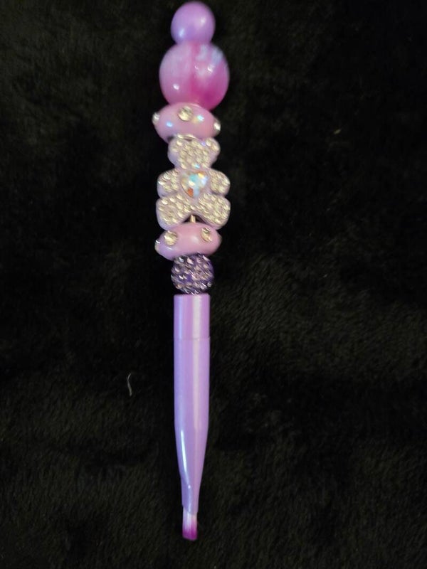 Purple Teddy Pen