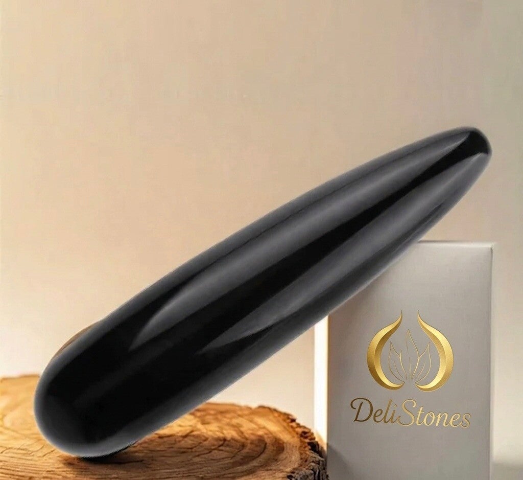 Medium essential wands - black obsidian