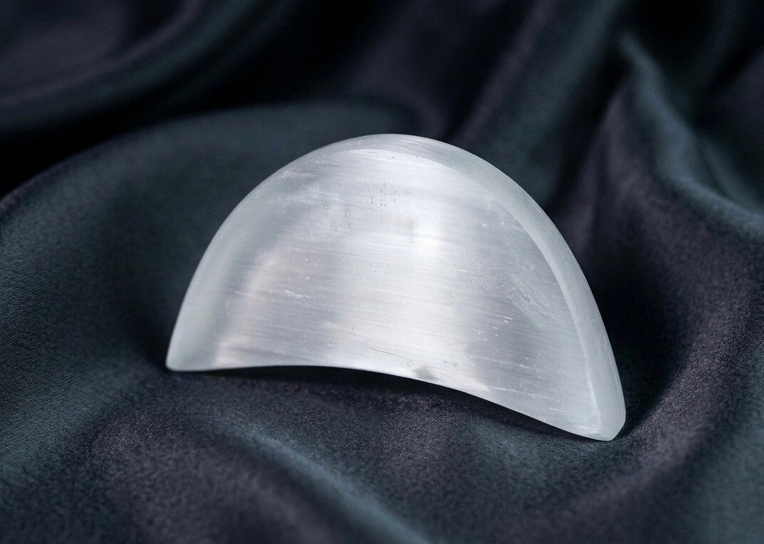 MEZZA LUNA DI SELENITE