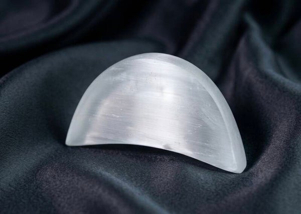 MEZZA LUNA DI SELENITE