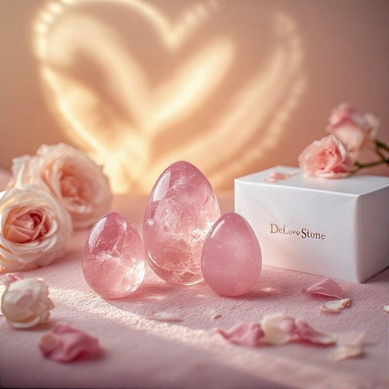 Yoni eggs - Rose Quartz
