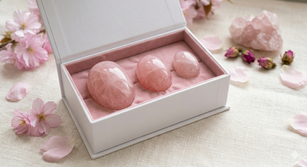 YONI EGGS - Quarzo Rosa