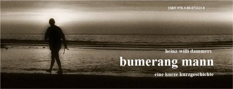 Buch-Cover von "bumerang mann"