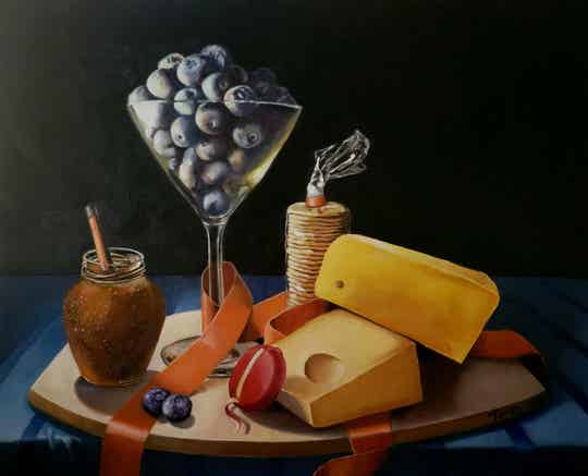 Indigo and Cheese Harmony
