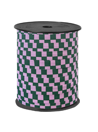 Krullint Grit Paars /Groen - 5 meter