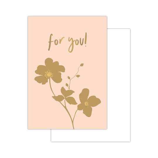 Kleine Kaart Naturel For You