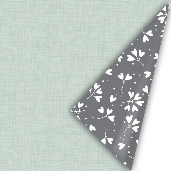 Kadopapier Linnenlook Mint