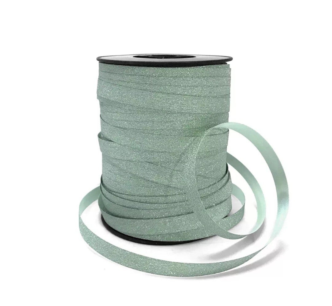 Krullint (Glitter) Mint - 5 Meter