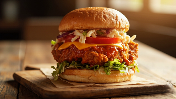 Buffalo Chicken Burger