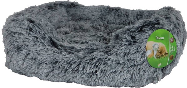 Boon divan fluffy arctic grey 70x55cm