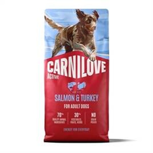 Carnilove Active Adult All Breeds Salmon/Turkey 12 kg