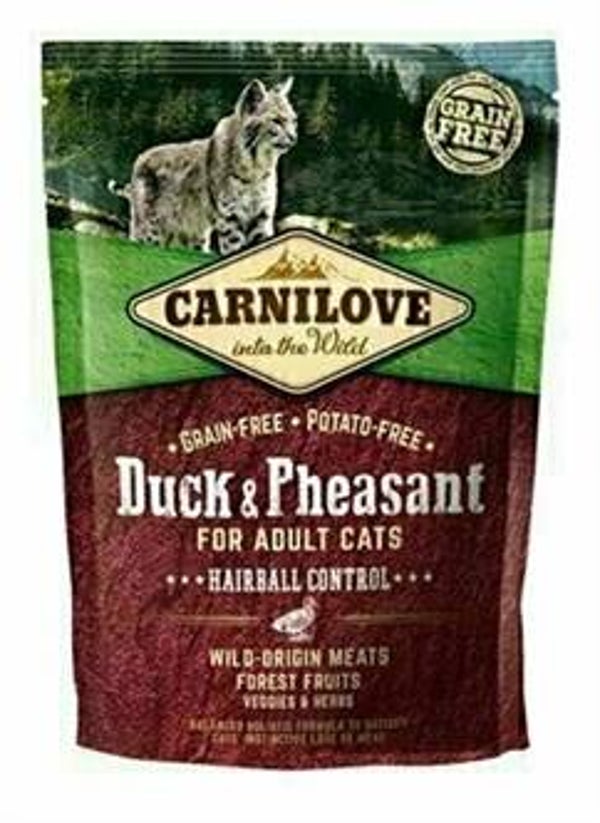 Carnilove Duck Pheasant Hairball 400gr