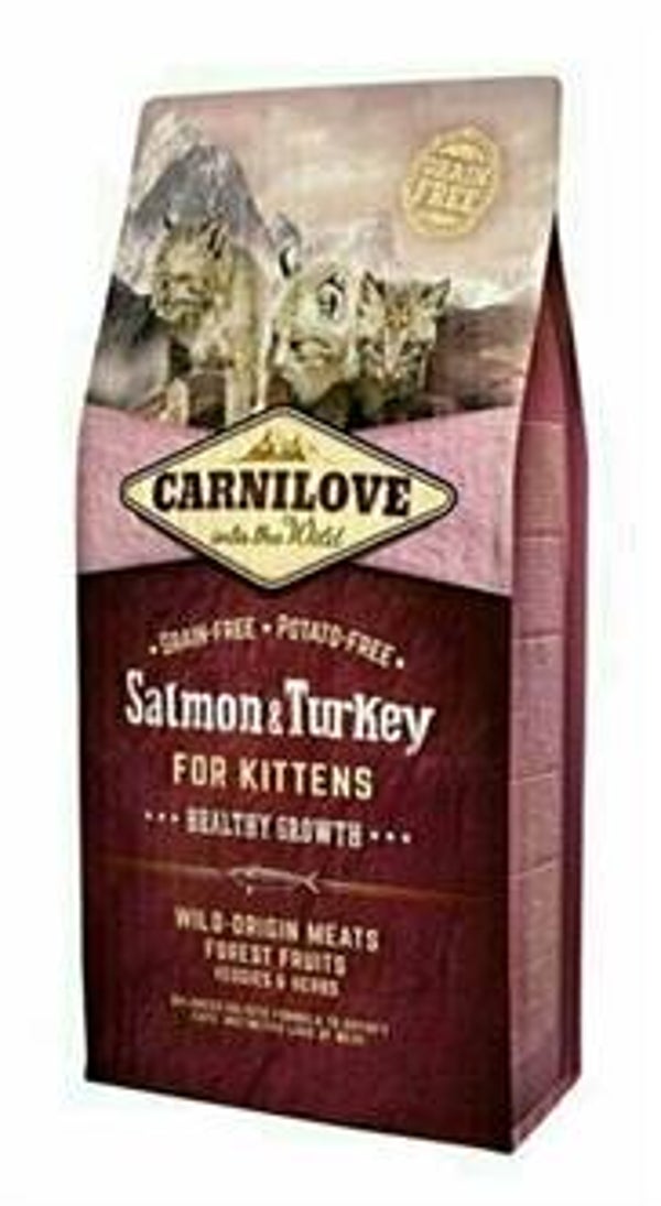 Carnilove Salmon/Turkey Kittens 6kg