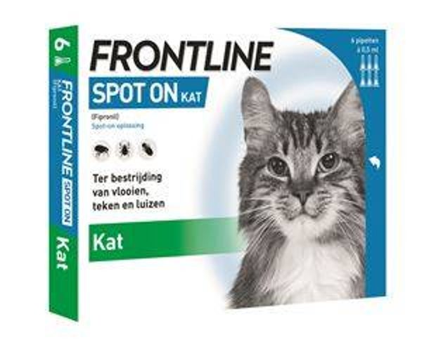 Frontline spot on kat 6 pipet