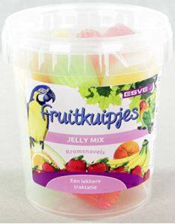 Fruitkuipjes Jelly Mix 24 stuks