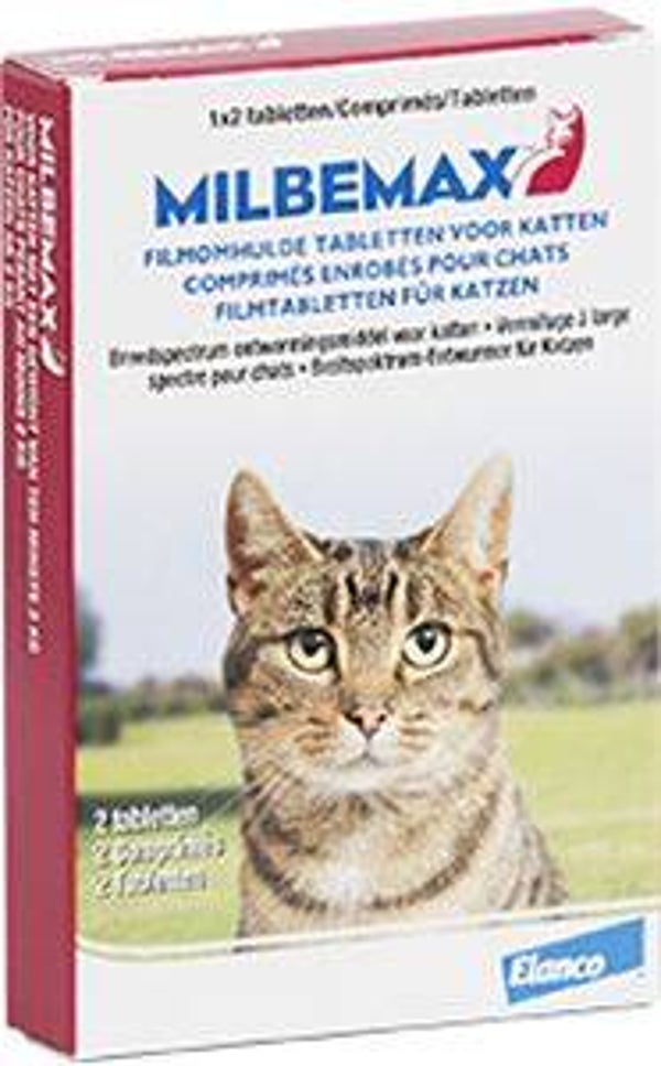 Milbemax Kat Groot 2 tabletten