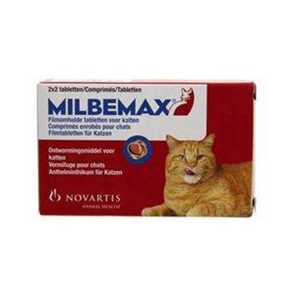 Milbemax Kat Groot 4 tabletten