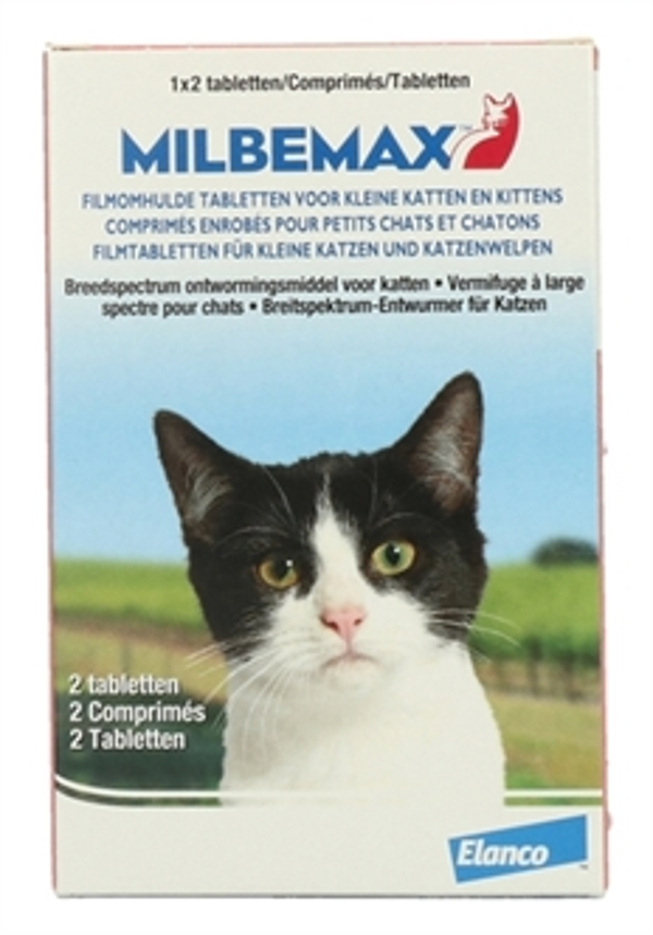 Milbemax Kleine Kat & Kittens 2 tabletten