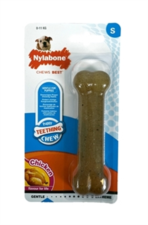 Nylabone Puppy Chew Chicken tot 16kg