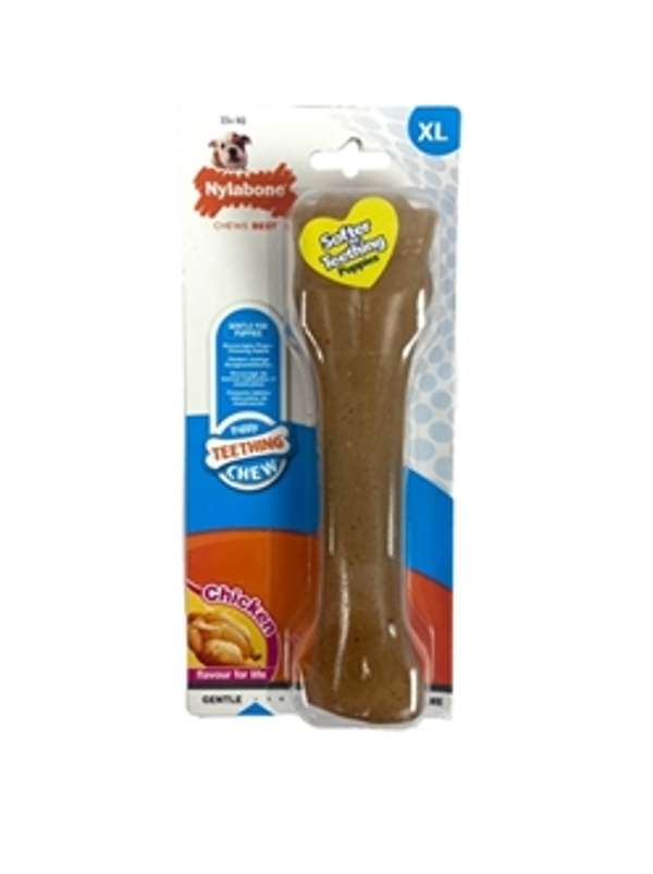 Nylabone Puppy Chew Chicken vanaf 23kg