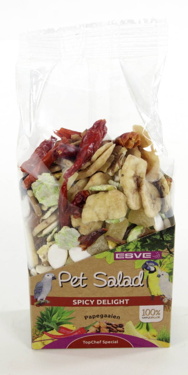 Pet Salad - Spicy Delight Vogel 175gr