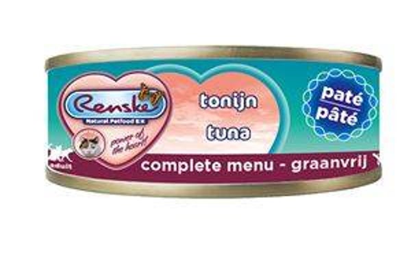 24x Renske Kat Blik Paté Tonijn 70gr