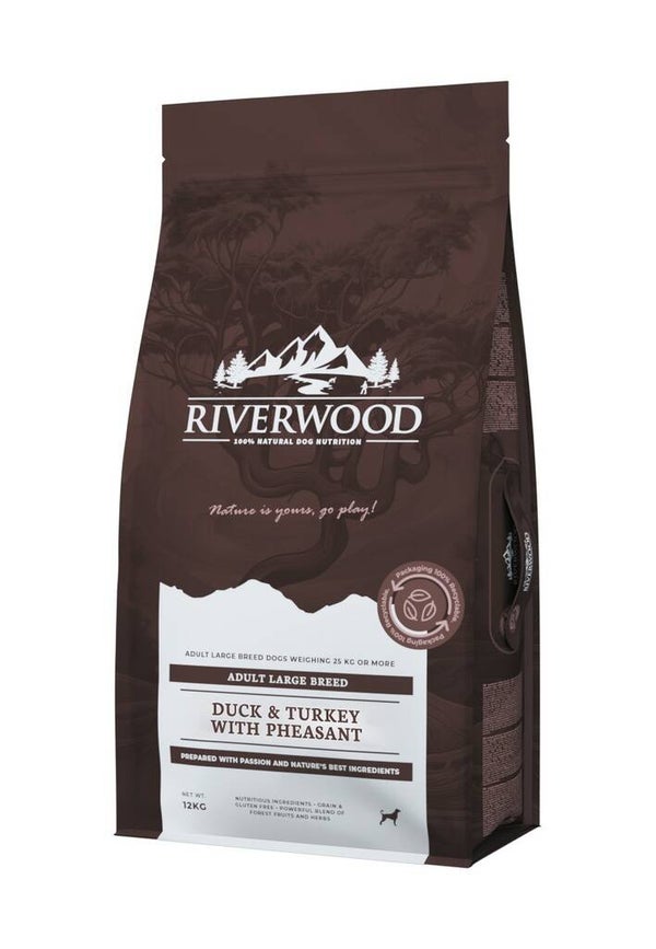 Riverwood Adult Large Breed Duck & Turkey 12kg