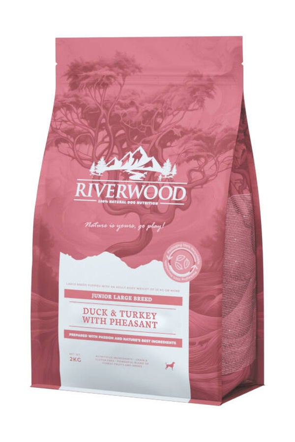 Riverwood Junior Large Breed Duck & Turkey 2kg
