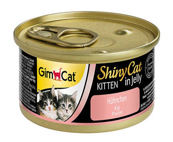 ShinyCat Blik Kitten Kip 24 x 70 gr.