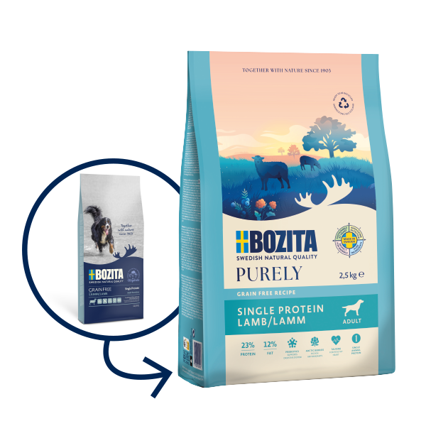 Bozita Graanvrij Lam 2,5kg