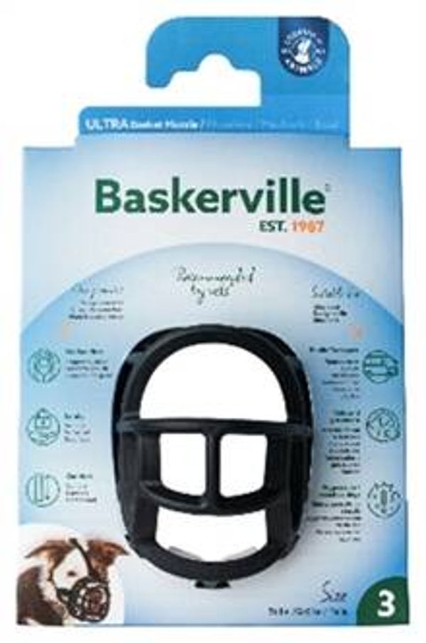 Baskerville Ultra Muzzle Muilkorf Nr 3