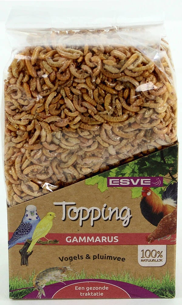 Topping Gammarus Vogel/Pluimvee 50gr