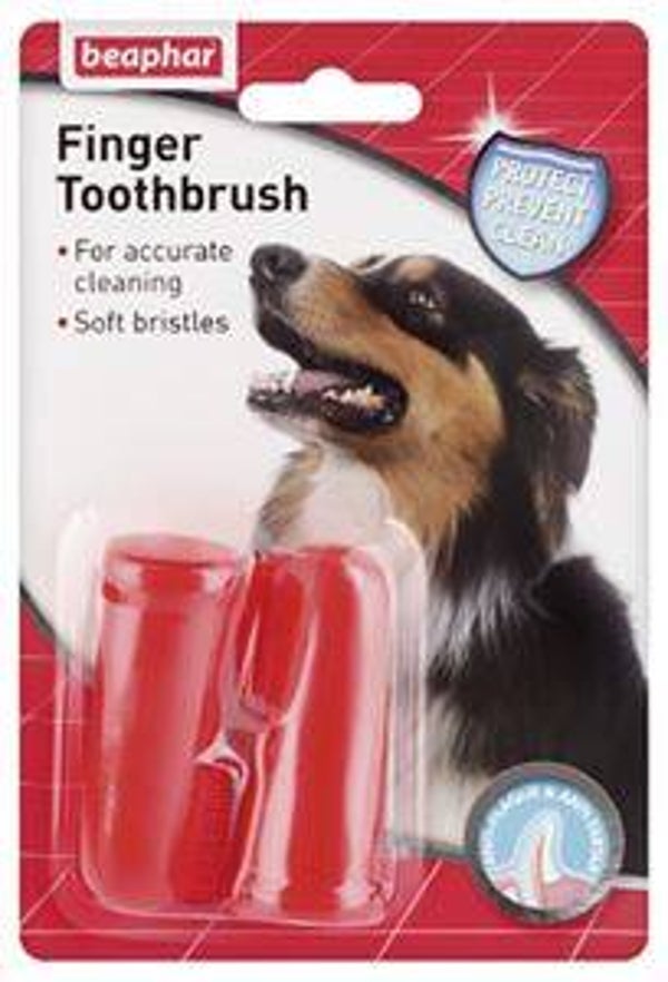 Vingertandenborstel 2st