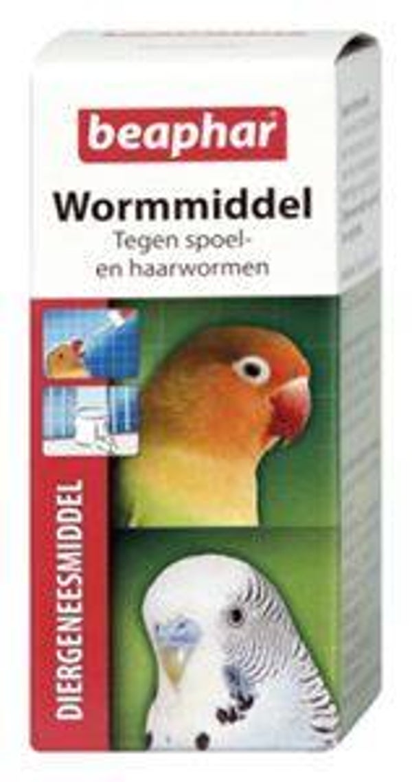Worminal voor Vogels 10ml. !!!!!