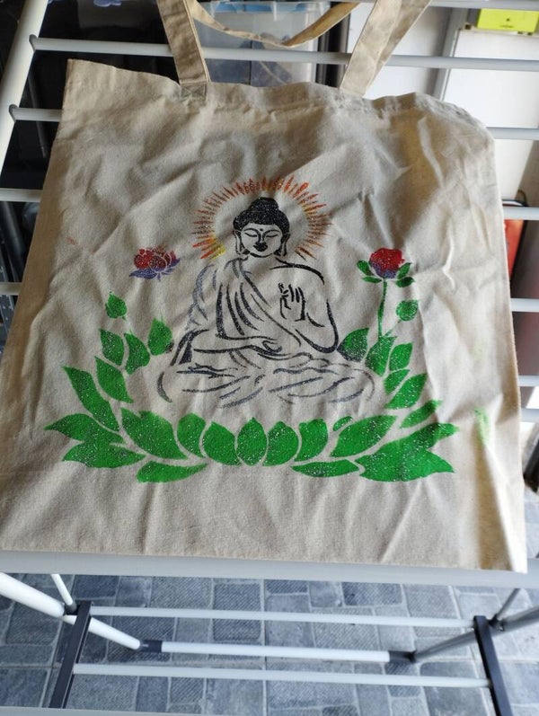 Sac en tissus boudha