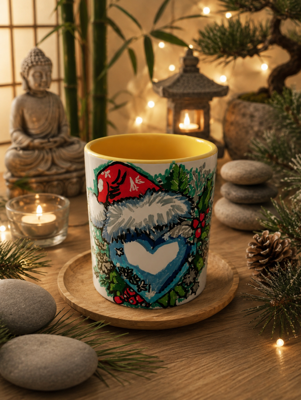 Tasse de noel coeur