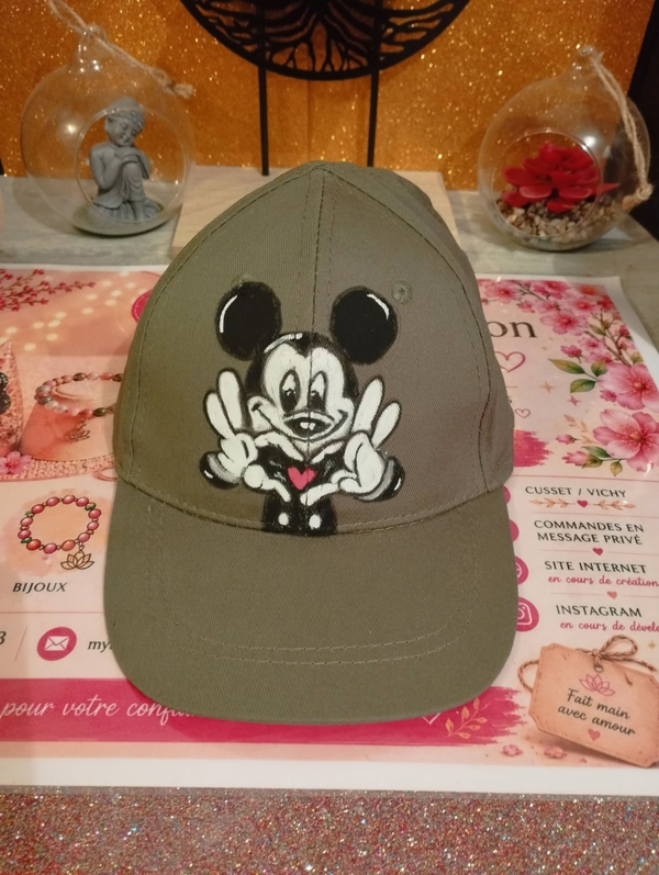 casquette mickey taille 49cm