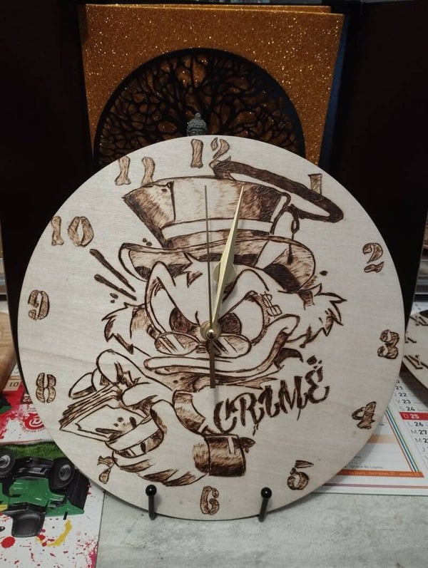 Horloge Picsou