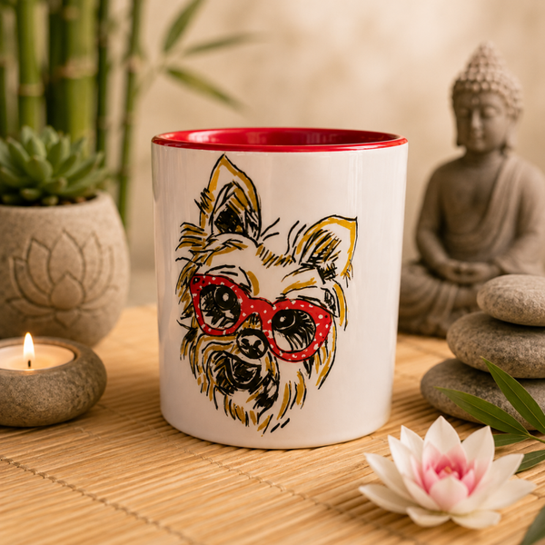 tasse rouge Yorkshire