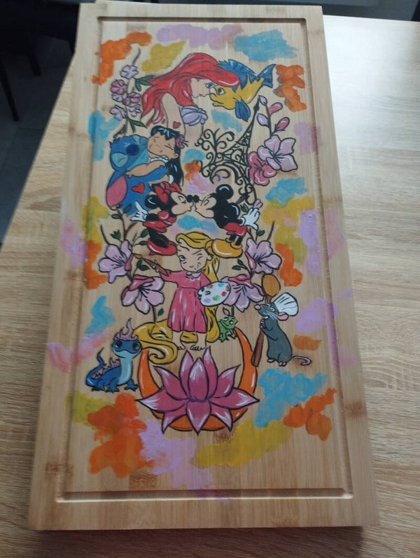 planche apéro pour enfant "personnage disney"